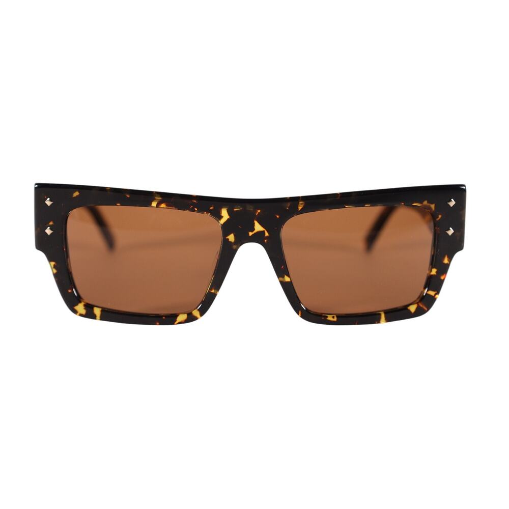MCM Rectangle Sunglasses - Dark Havana / Brown - NWT